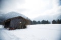 Winter landscape in Bayrischzell, Geitau