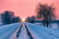 Winter landscape Royalty Free Stock Photo