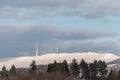 Winter landscape Black Forest with snow Royalty Free Stock Photo