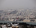 Winter landscape in BÃÂ¼yÃÂ¼k Ãâ¡amlÃÂ±ca in ÃÂ°stanbul