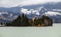 Winter landscape of Colibita Lake, Bistrita Nasaud