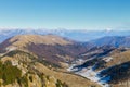 Winter landscape, Italian Alps Royalty Free Stock Photo