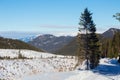 Winter landscape in Jasna, Slovakia Royalty Free Stock Photo