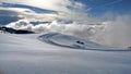 Winter Landscape in Joux Plane, Giffre Valley, Samoens, France Royalty Free Stock Photo