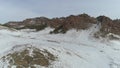 Stunning Winter Mountain Landscape in Khakassia