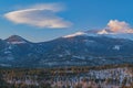 Winter, Rocky Mountain National Park Royalty Free Stock Photo