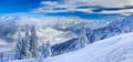 Winter landscape in Montafon Royalty Free Stock Photo