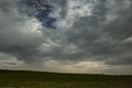 Winter landscape near the city of Jerusalem Royalty Free Stock Photo