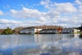 The winter landscape of New Tampa area in Florida