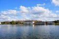 The winter landscape of New Tampa area in Florida