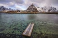 Sakrisoy, Lofoten, Norway Royalty Free Stock Photo