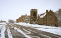 Snowy Sisseton Church Royalty Free Stock Photo