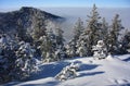 Winter Landscape. Ski resort Borovets, Bulgaria Royalty Free Stock Photo