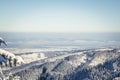 Winter landscape in Slovakia