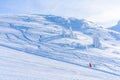 Winter landscape with snow covered Alps, Seefeld, Austira Royalty Free Stock Photo