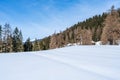 Winter in Dolomites in Kronplatz, Italy