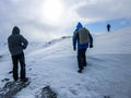 Winter landscape in southern Iceland, Northern Europe