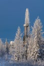 Drilling for oil and gas in winter at the Northern field