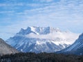 Winter landscape Zugspitze Germany