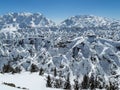 Winter landscapes in the mountains of unmatched beauty Royalty Free Stock Photo