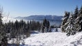 Winter in Little Fatra, Turiec Region, Slovakia Royalty Free Stock Photo