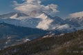 Winter, Longs Peak, Rocky Mountain National Park Royalty Free Stock Photo