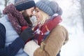 Winter love Royalty Free Stock Photo