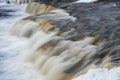 Winter Lower Tahquamenon Falls Royalty Free Stock Photo