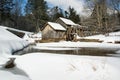 Winter at Mabry Mill Royalty Free Stock Photo