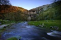 Winter at Malham Cove Royalty Free Stock Photo