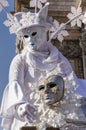 Winter mask at carnival in Venice