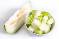 Winter melon slices Royalty Free Stock Photo