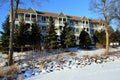 Winter at Mill Creek Inn Royalty Free Stock Photo