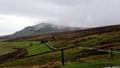 Winter mist on Pen-y-ghent Royalty Free Stock Photo