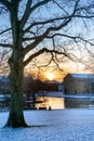 Winter morning, Aarhus Royalty Free Stock Photo