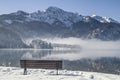 A winter morning at Lake Kochel