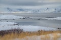 Winter mountain landscape