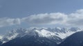 Winter mountain panorama in Seefeld, Tyrol, Austria Royalty Free Stock Photo