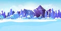 winter mountain snowy landscape background horizontal