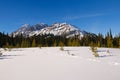 Winter Mountain Views Royalty Free Stock Photo