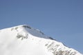 Winter mountaineering in the Rofan mountains Royalty Free Stock Photo