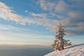 Winter in mountains Royalty Free Stock Photo