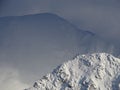 Winter mountains in Scotland Royalty Free Stock Photo