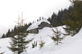 Winter in the mountains, Ukraine