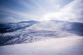 Winter mountauns Royalty Free Stock Photo