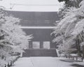 Winter at Nanzenji Temple Royalty Free Stock Photo