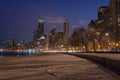 Chicago From Lake Shore Drive! Royalty Free Stock Photo