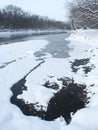 Winter in northern Illinois Royalty Free Stock Photo