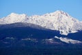 Winter Olympic mountains Royalty Free Stock Photo