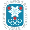 Olympics 1968 grenoble sports logo